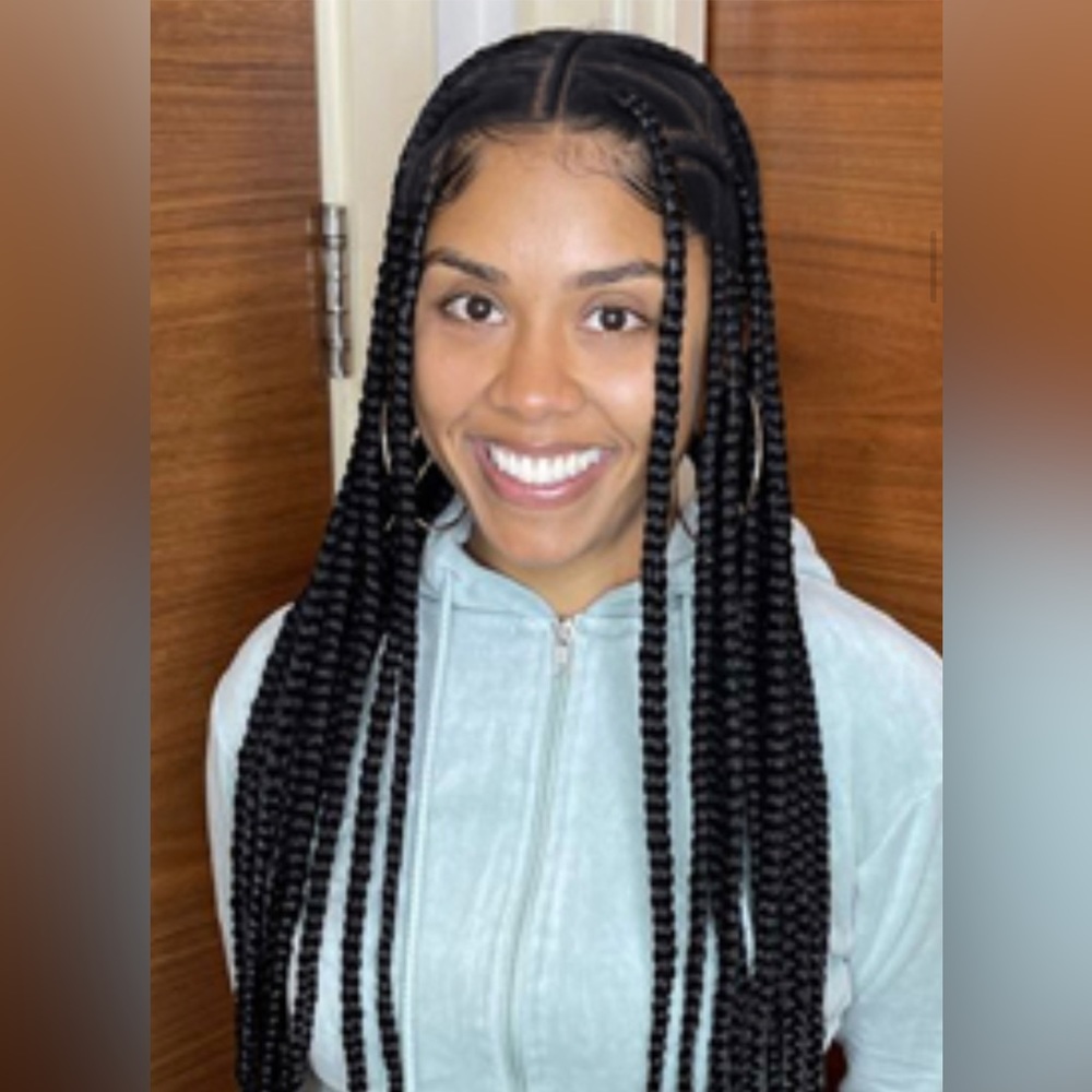 37in Braided Lace Frontal